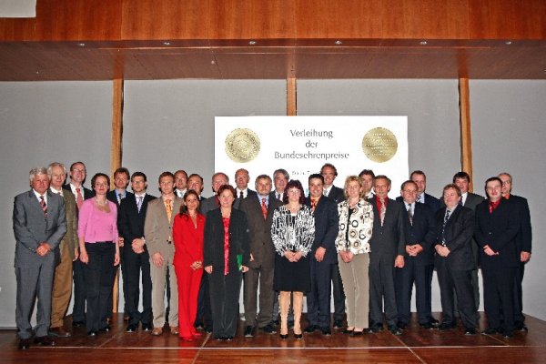 Die Preisträger des Bundesehrenpreises 2005 der Deutschen Landwirtschaftsgesellschaft e.V.
