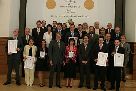 Die Preisträger des Bundesehrenpreises 2004